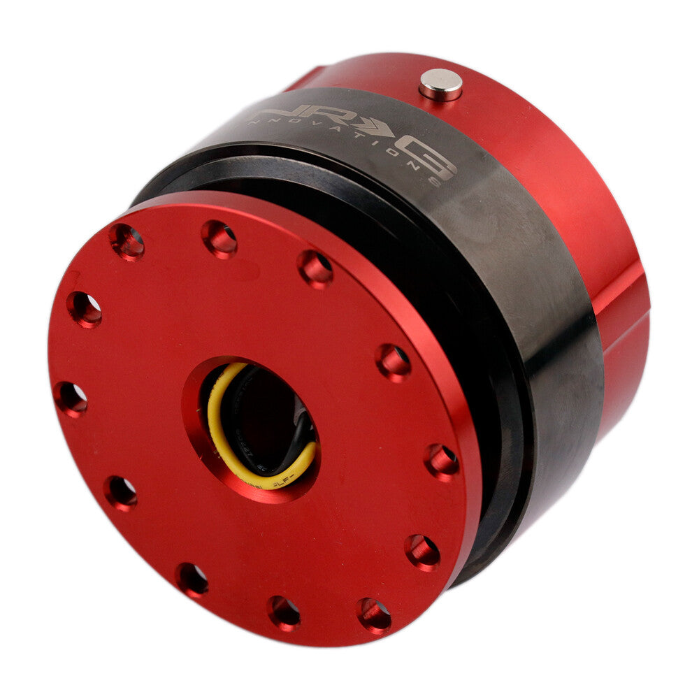 DING Sound NRG Gen 2.0 Steering Wheel Quick Release (Red Body/Black Ring)