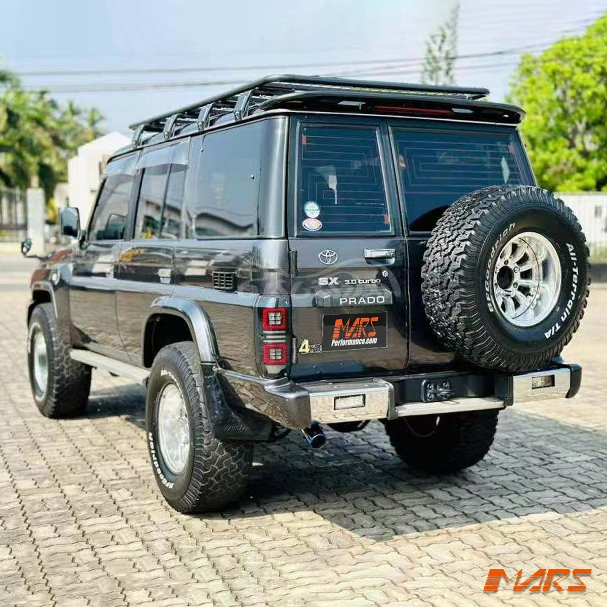 Smoked LED Tail Lights Sequential for Land Landcruiser 70 Series FJ76 LC76 07-25