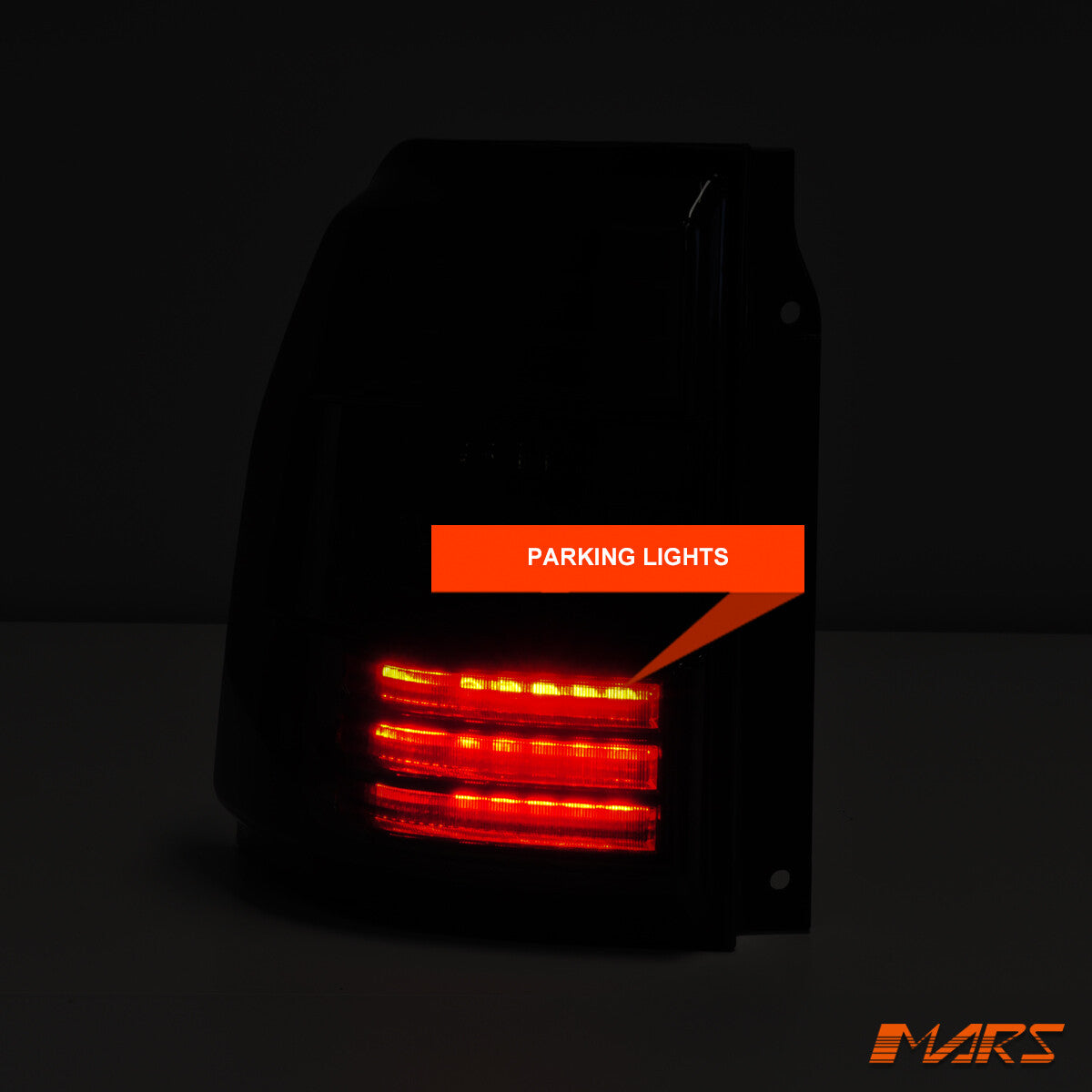 Smoked Tail Lights with LED Indicators for Mitsubishi Pajero NS NT NW 2007-2021