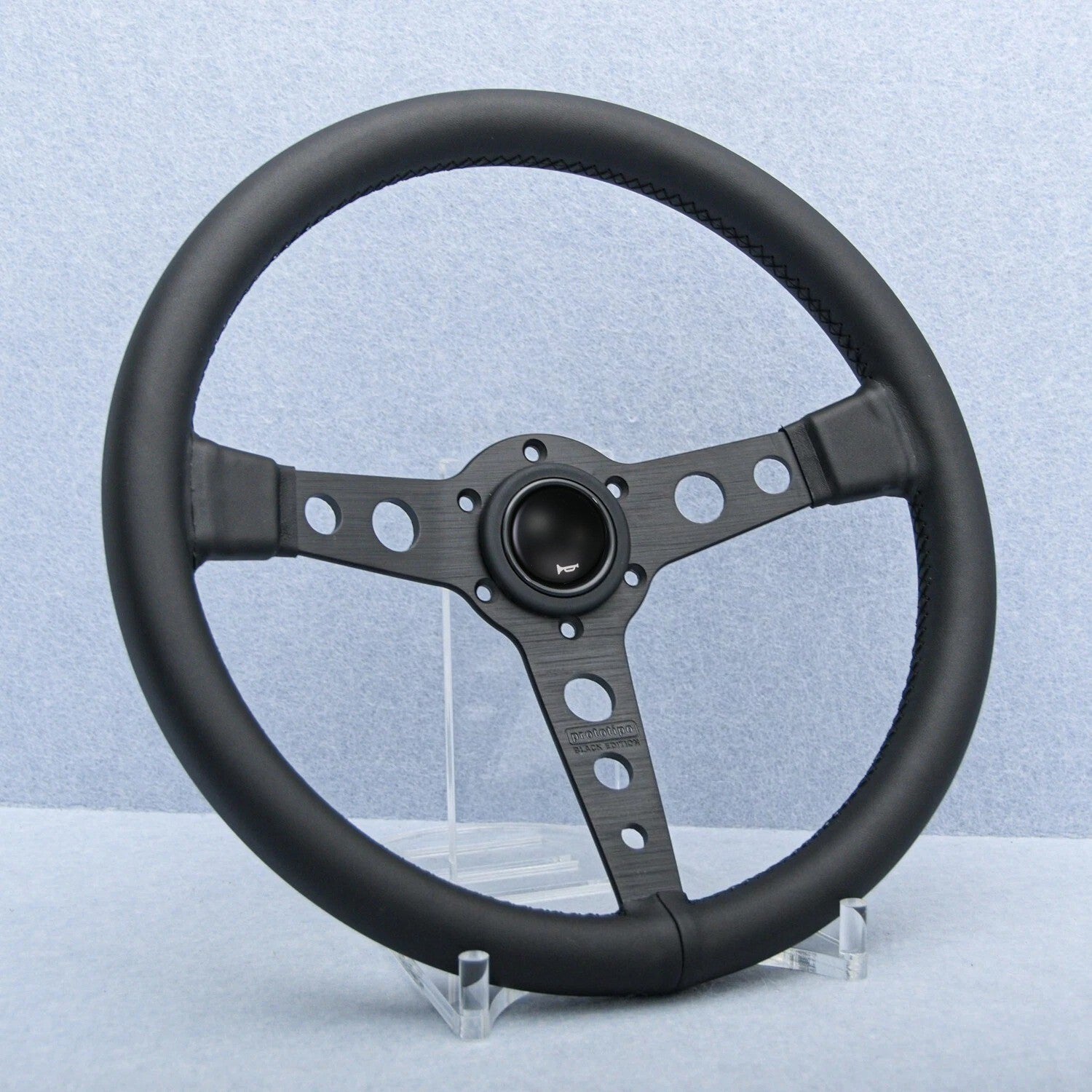 P5 BLACK EDITION Prototipo 350Mm Steering Wheel Fit for MOMO OMP HKB NRG D1 Hub