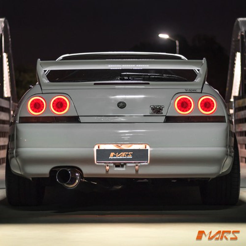 R35 GTR Style Red LED Tail Lights for R33 Skyline Coupe GTS-T GT-R GT-T RB250DET