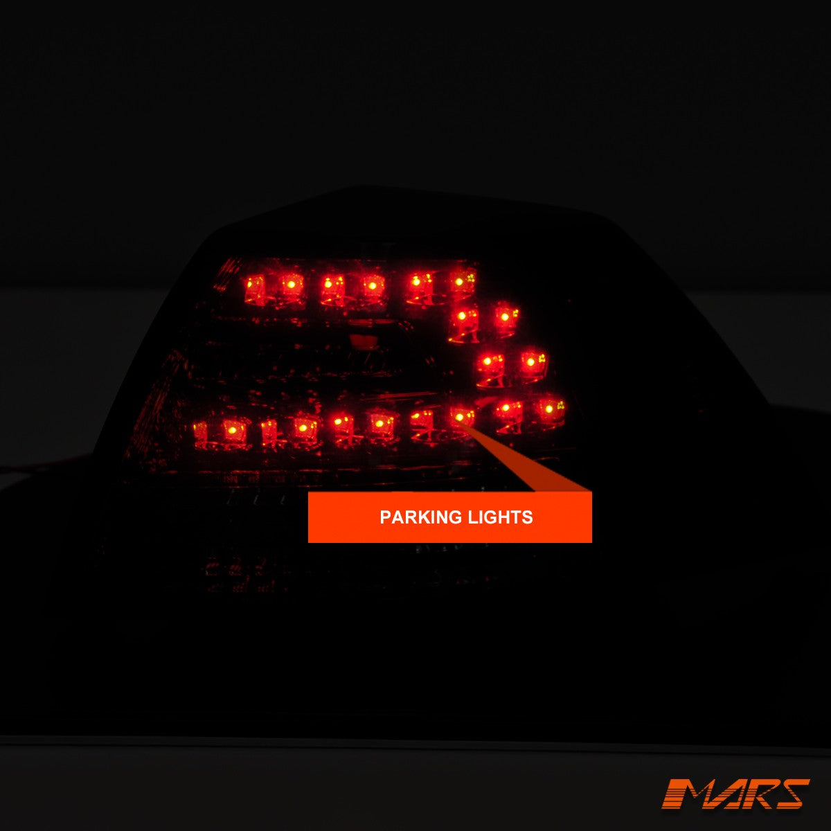 Black LED Tail Lights for Holden Commodore VE Sedan Omega SV6 SS-V Series 1 2