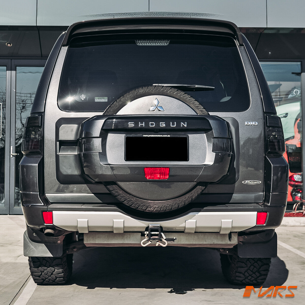 Smoked Tail Lights with LED Indicators for Mitsubishi Pajero NS NT NW 2007-2021
