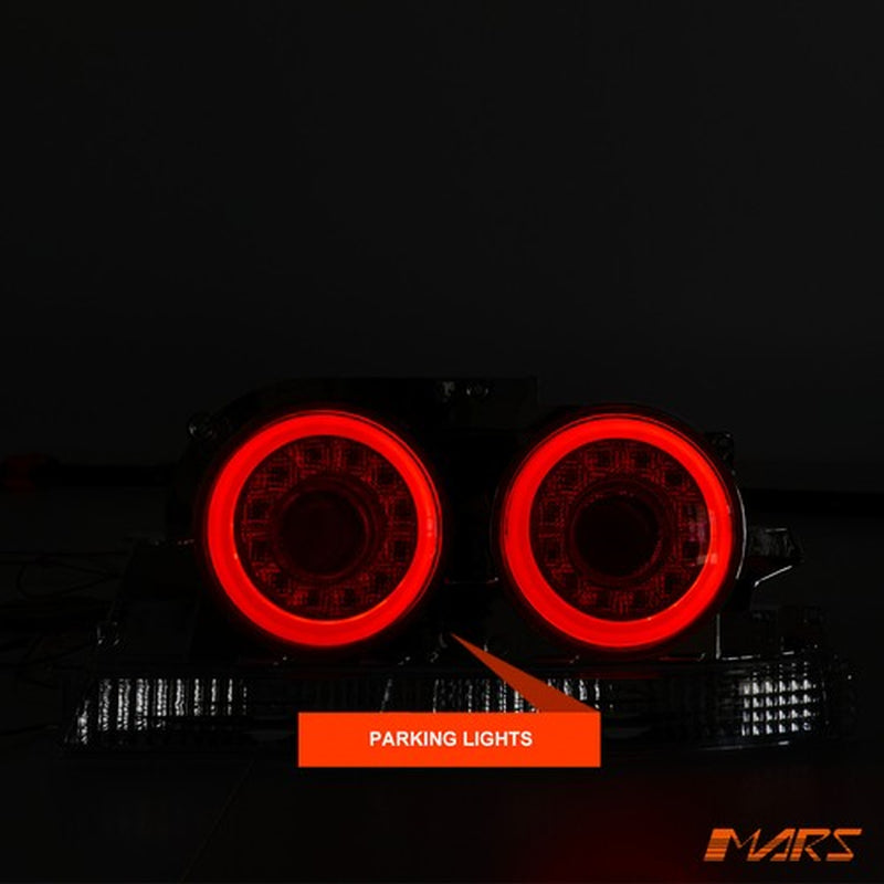 R35 GTR Style Red LED Tail Lights for R33 Skyline Coupe GTS-T GT-R GT-T RB250DET