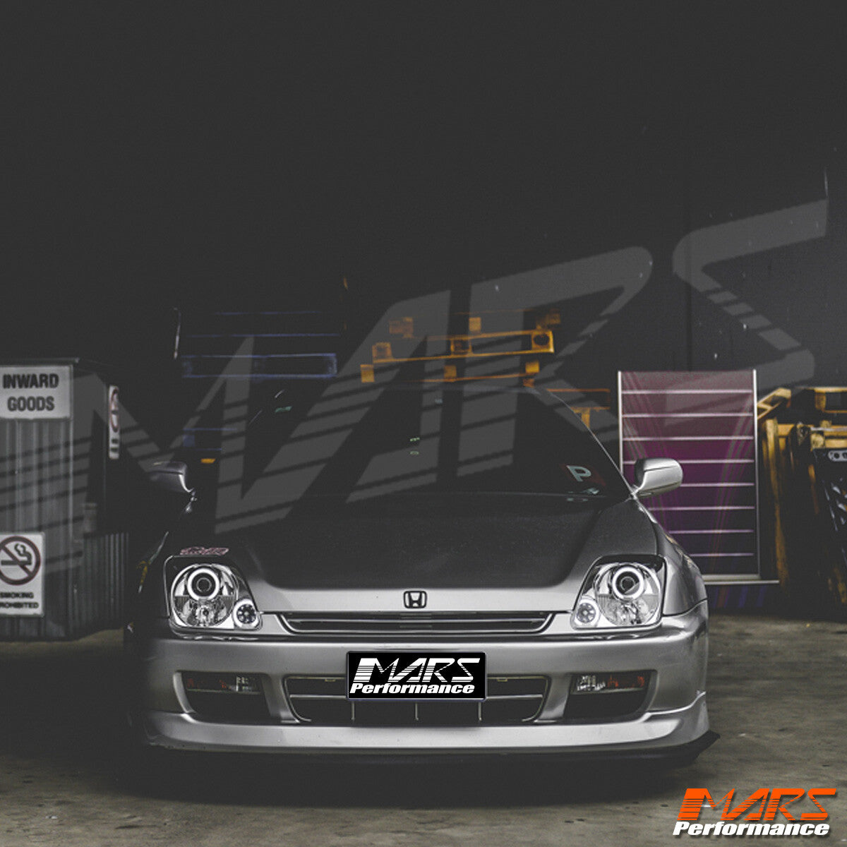 Crystal CCFL Angel-Eyes Projector Head Lights for Honda PRELUDE 1997-2001 JDM