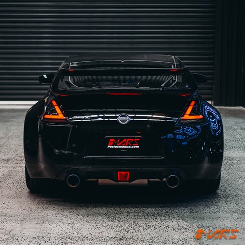 Smoked Full LED Tail Lights with Sequential Indicator for Nissan Z34 370Z 08-21