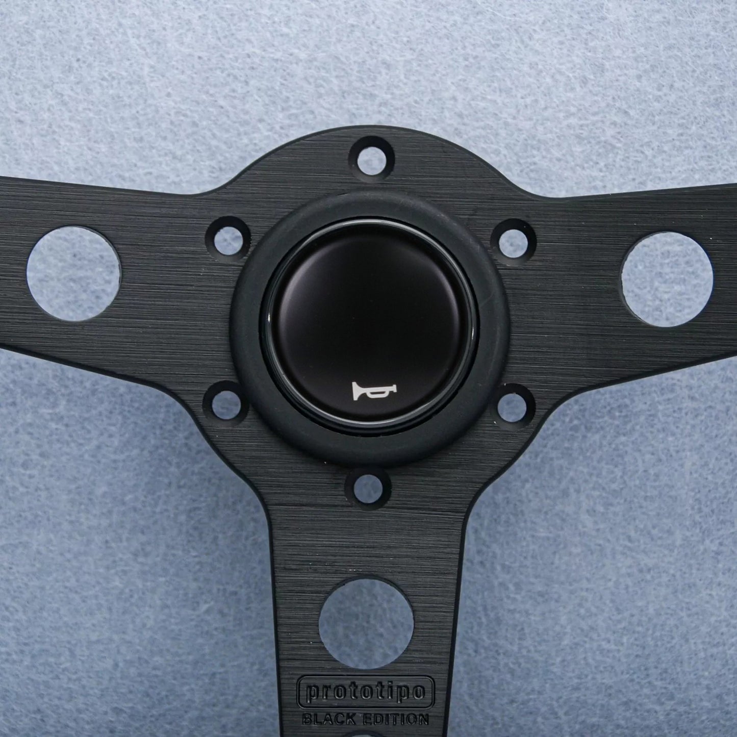 P5 BLACK EDITION Prototipo 350Mm Steering Wheel Fit for MOMO OMP HKB NRG D1 Hub