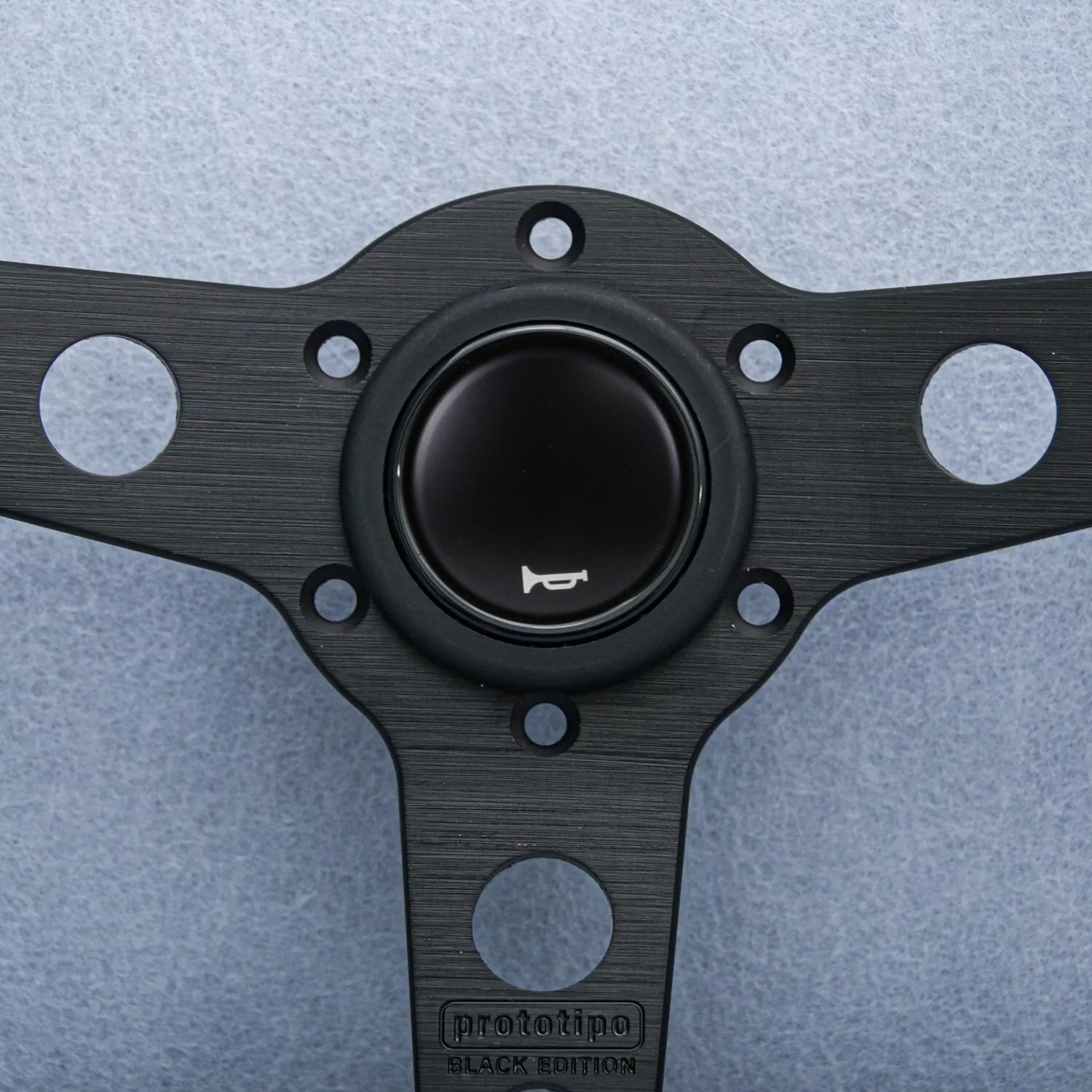 P5 BLACK EDITION Prototipo 350Mm Steering Wheel Fit for MOMO OMP HKB NRG D1 Hub