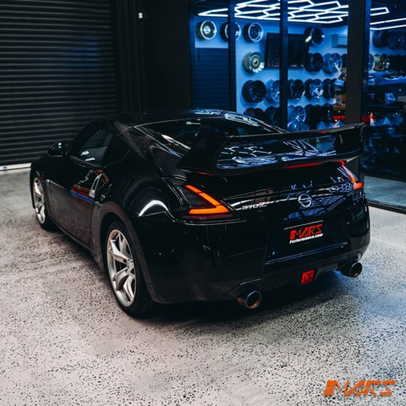 Smoked Full LED Tail Lights with Sequential Indicator for Nissan Z34 370Z 08-21