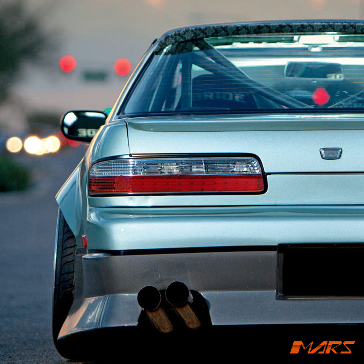 Clear Red LED Tail Lights for Nissan Silvia S13 JDM CA18DET SR20DET