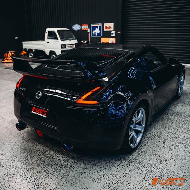 Smoked Full LED Tail Lights with Sequential Indicator for Nissan Z34 370Z 08-21