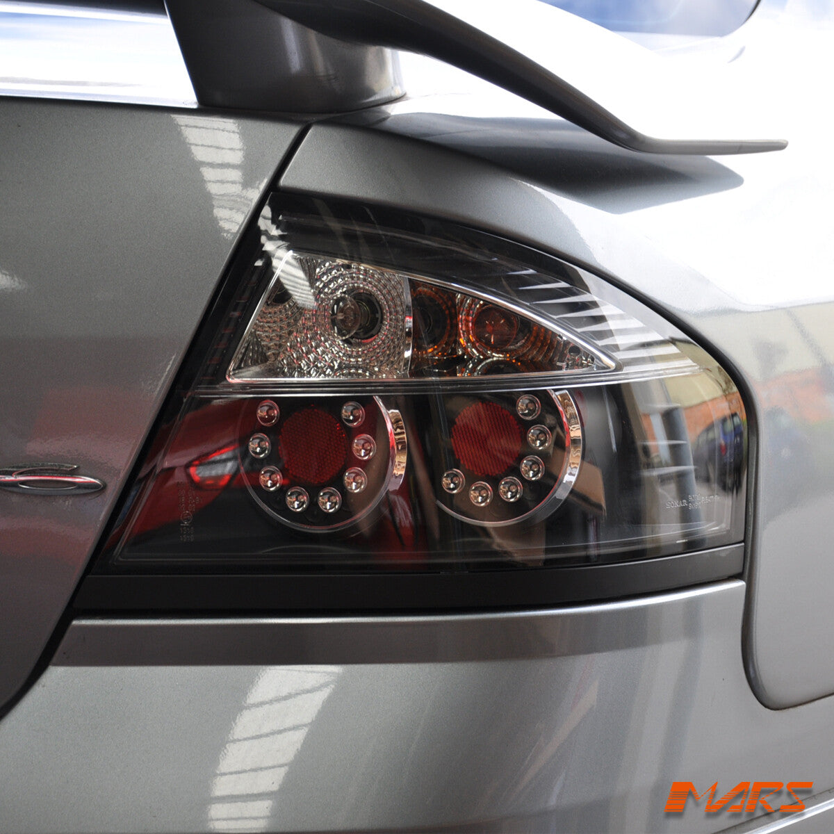 Black LED Altezza Tail Lights Ford Falcon Fairmont FPV BA BF Sedan XR6 XR8 Turbo