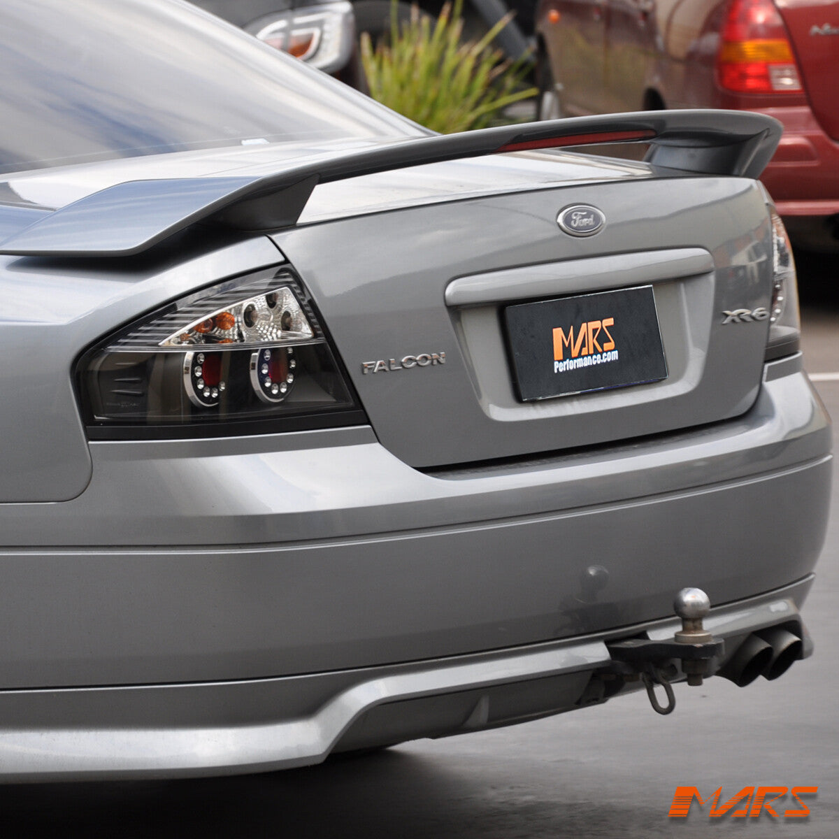 Black LED Altezza Tail Lights Ford Falcon Fairmont FPV BA BF Sedan XR6 XR8 Turbo