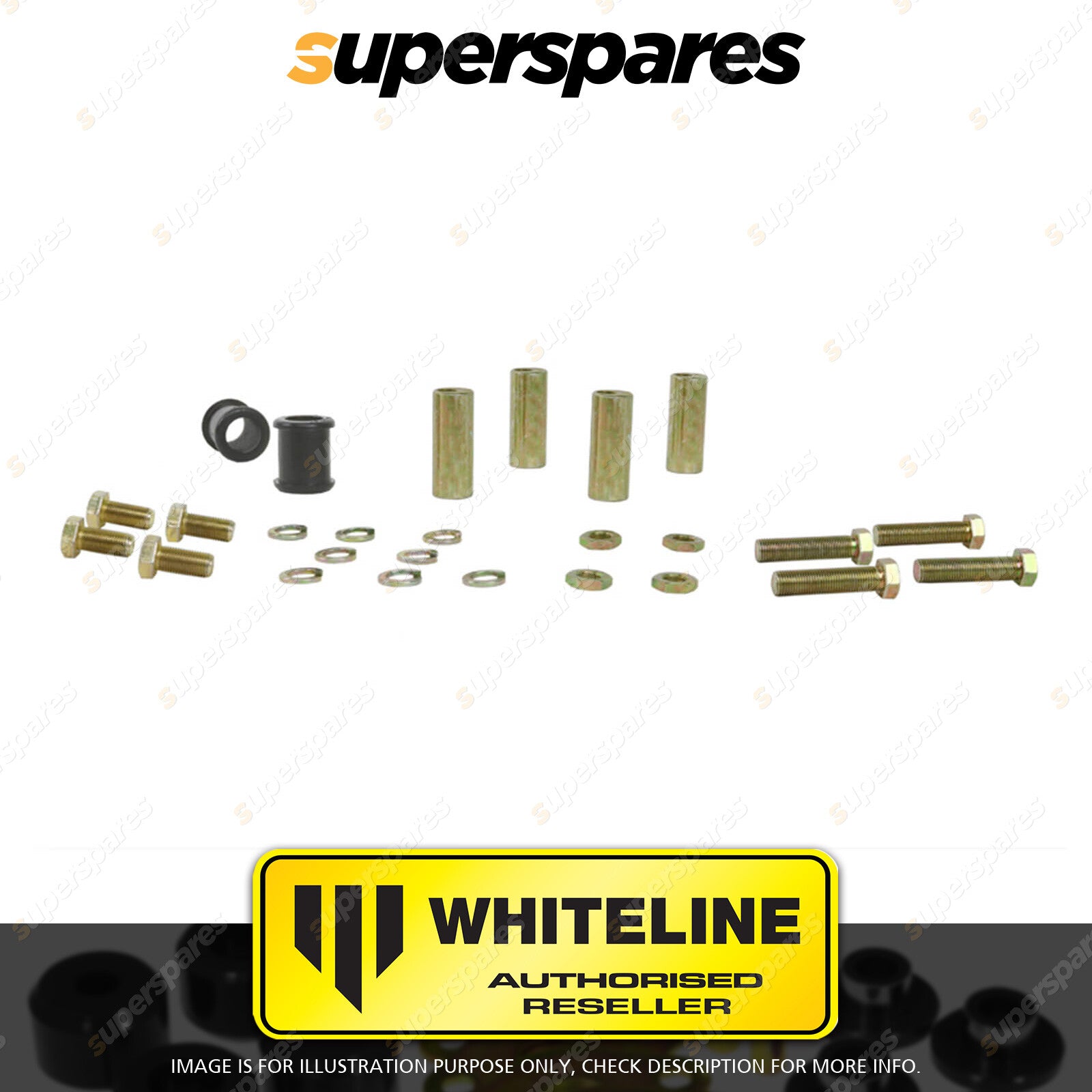 Whiteline Rear Upper Control Arm Rear Inner Bush for NISSAN SKYLINE R32 R33 R34