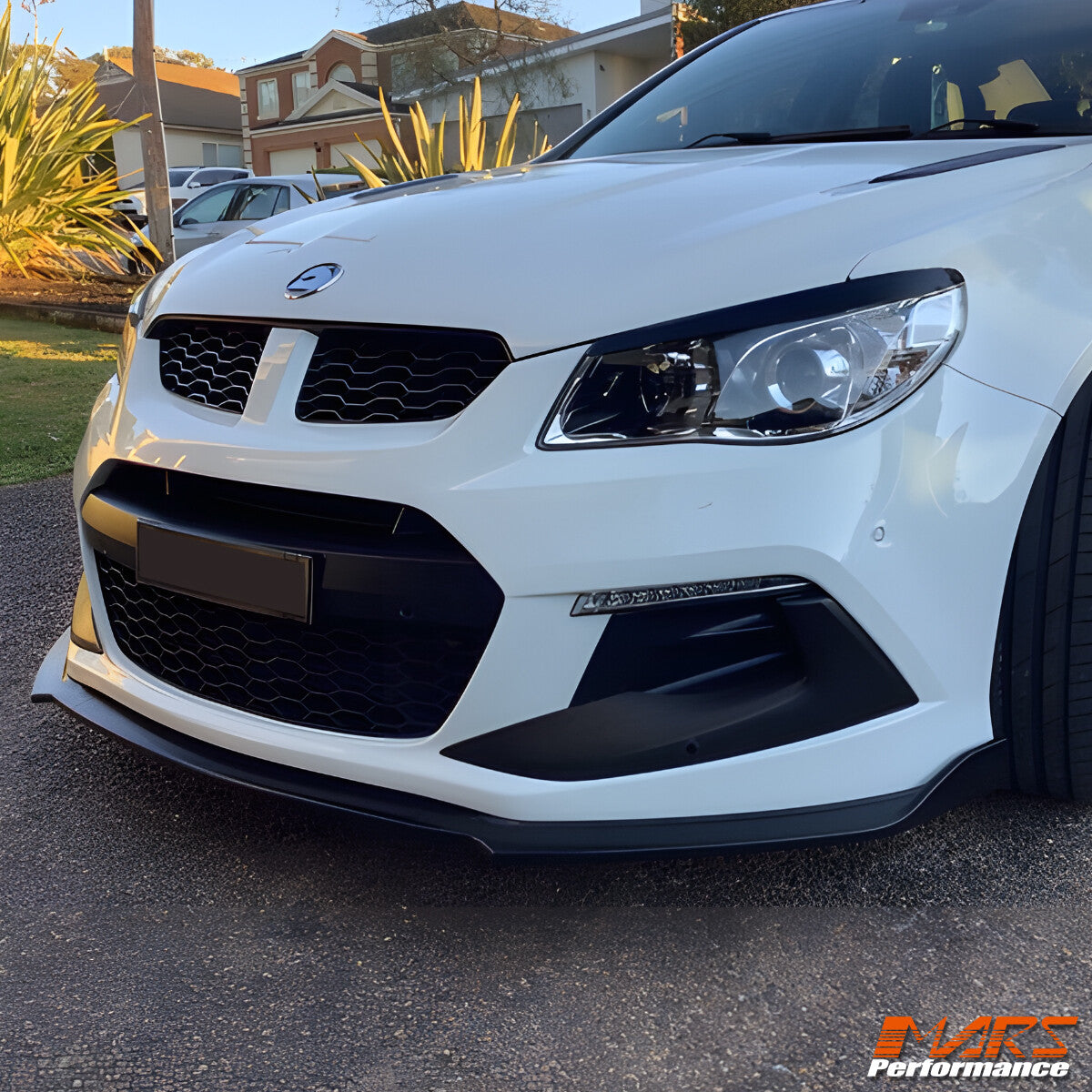 Black Bumper Bar Lip Spoiler for HSV GEN-F Clubsport Maloo R8 Senator Bodykit