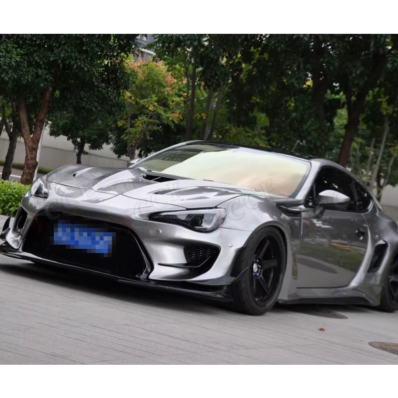For GT86 Subaru BEZ Body Kit 86 BRZ Upgraded ROBOT Style Wide Body Kit with Front and Rear Bumper Spoilers Body Kit