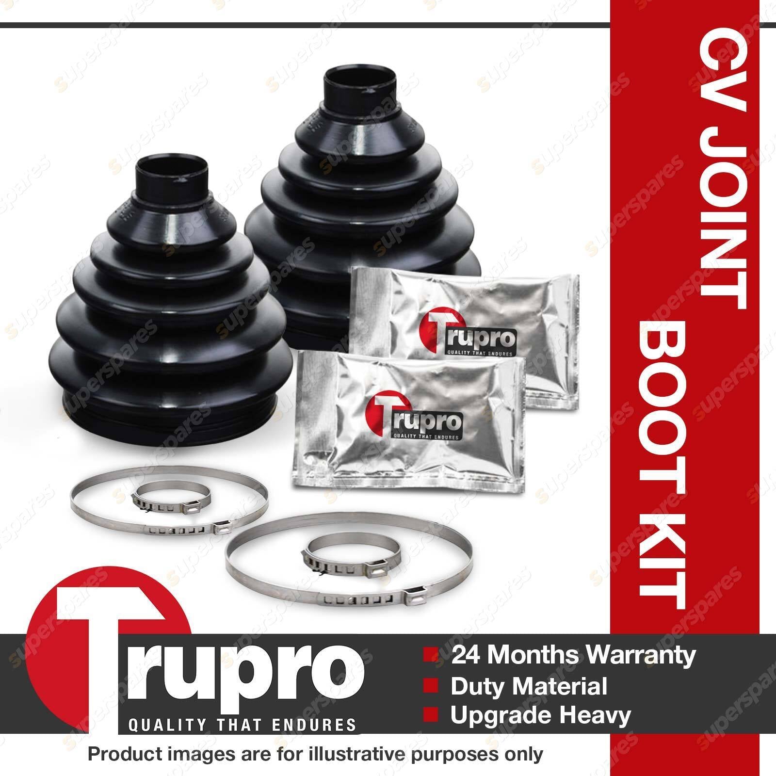Rear Outer+Inner CV Boot Kit for NISSAN 180SX S13 4Cyl 1.8L 1/88-1/92
