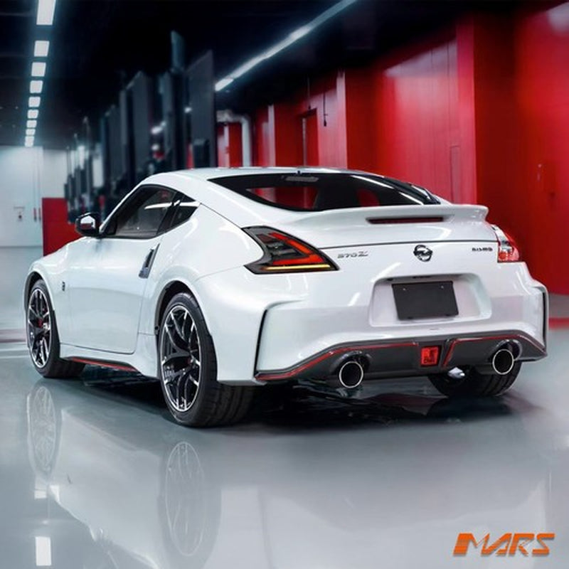 Smoked Full LED Tail Lights with Sequential Indicator for Nissan Z34 370Z 08-21