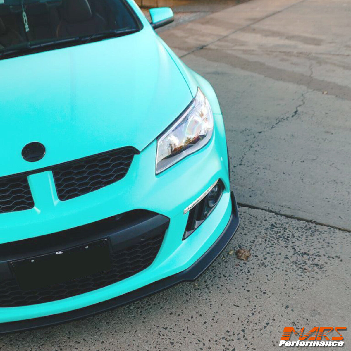 Black Bumper Bar Lip Spoiler for HSV GEN-F Clubsport Maloo R8 Senator Bodykit
