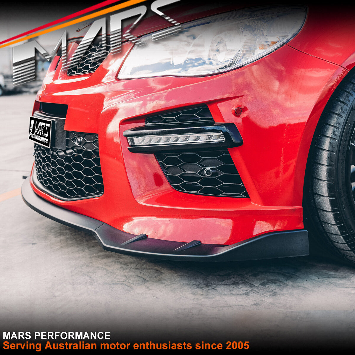 Matt Black Front Bumper Bar Lip Spoiler for HSV GEN-F GTS & Maloo GTS Bodykit VF