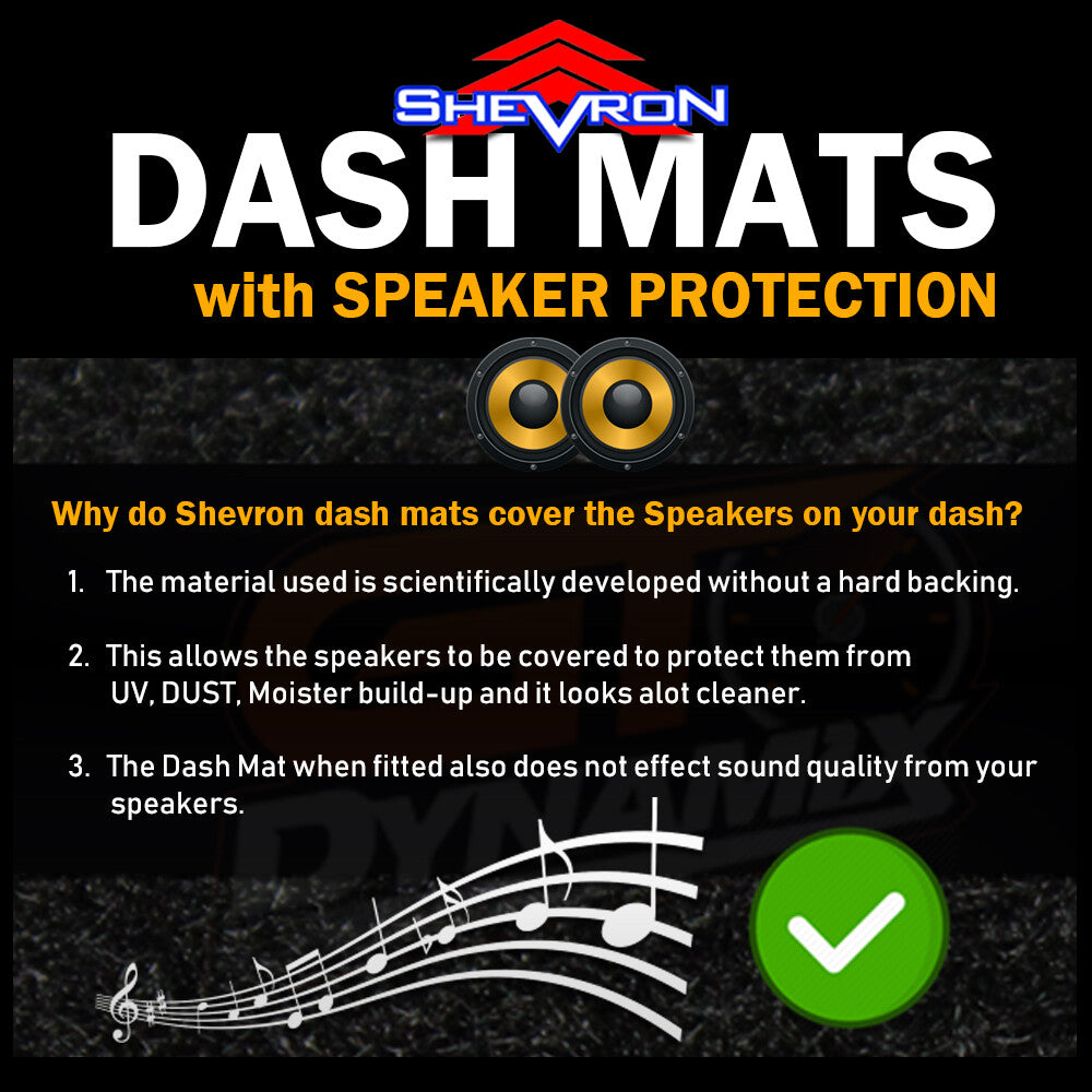 DASH MAT for NISSAN R33 Skyline 1/1993-2000 GTS GTS-T GT-R DM865 Black