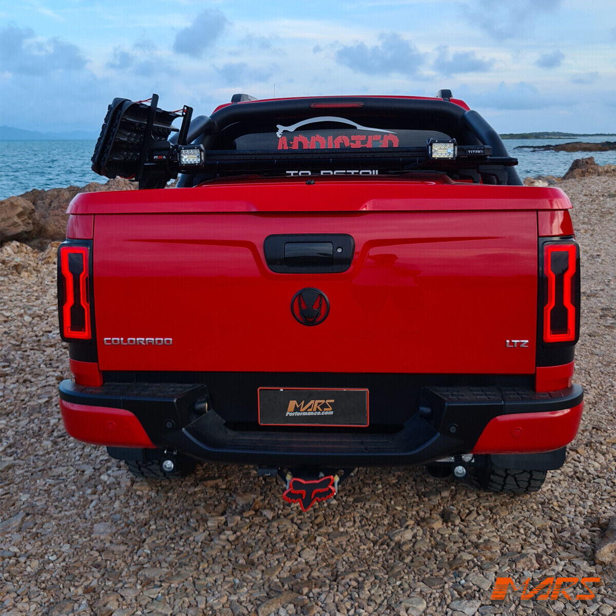 Full LED Sequential Indicator 3D Bar Taillights for Holden Colorado RG UTE 12-20