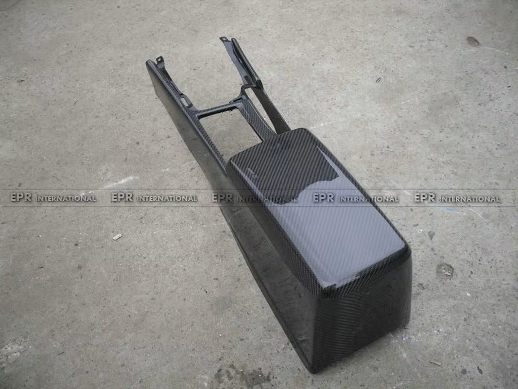 For 1999-2002 Skyline R34 GTR/GTT Carbon Center Armrest (RHD) - OE Style Replacement