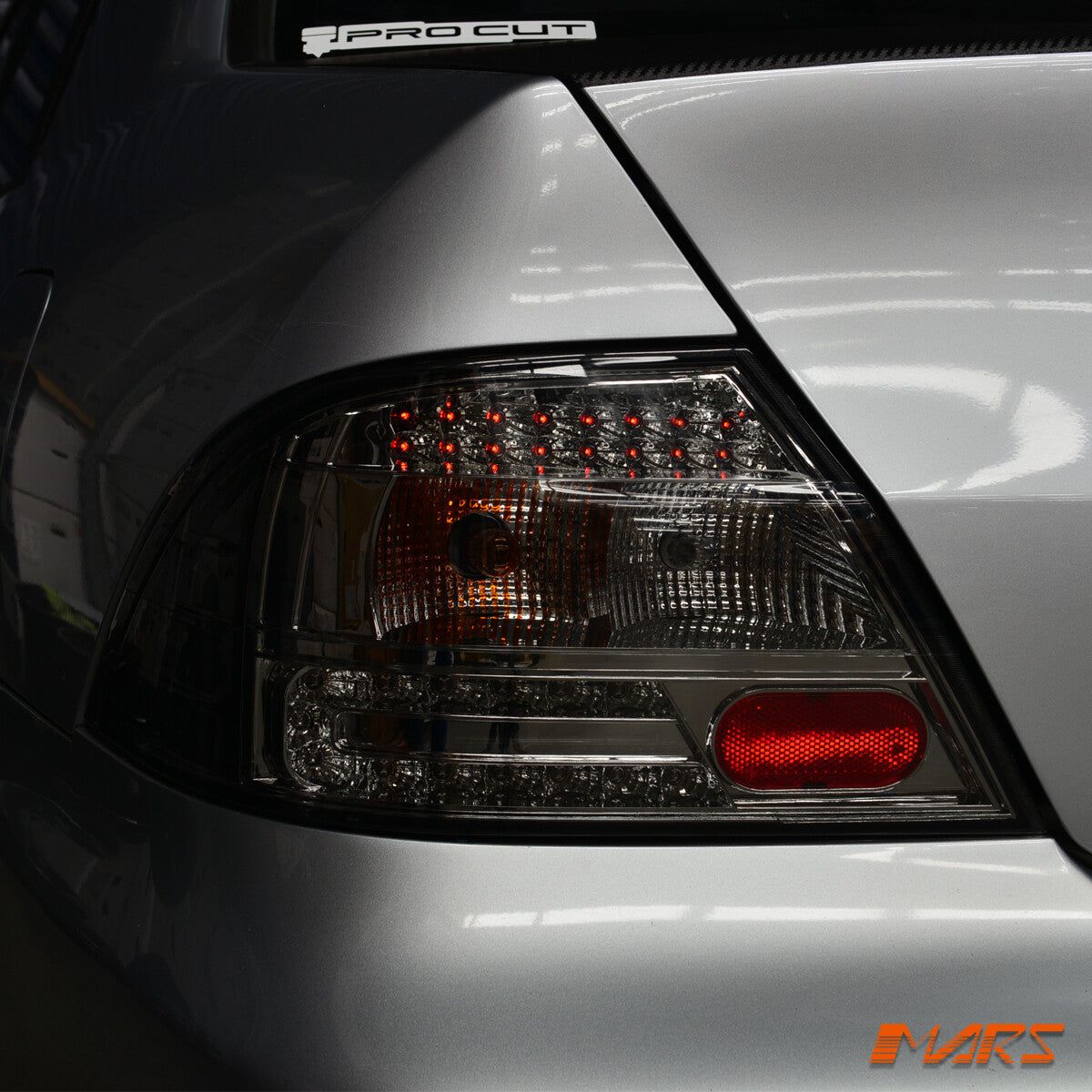 Smoked LED Tail Lights for MITSUBISHI LANCER CH 2003-2007 Sedan VRX