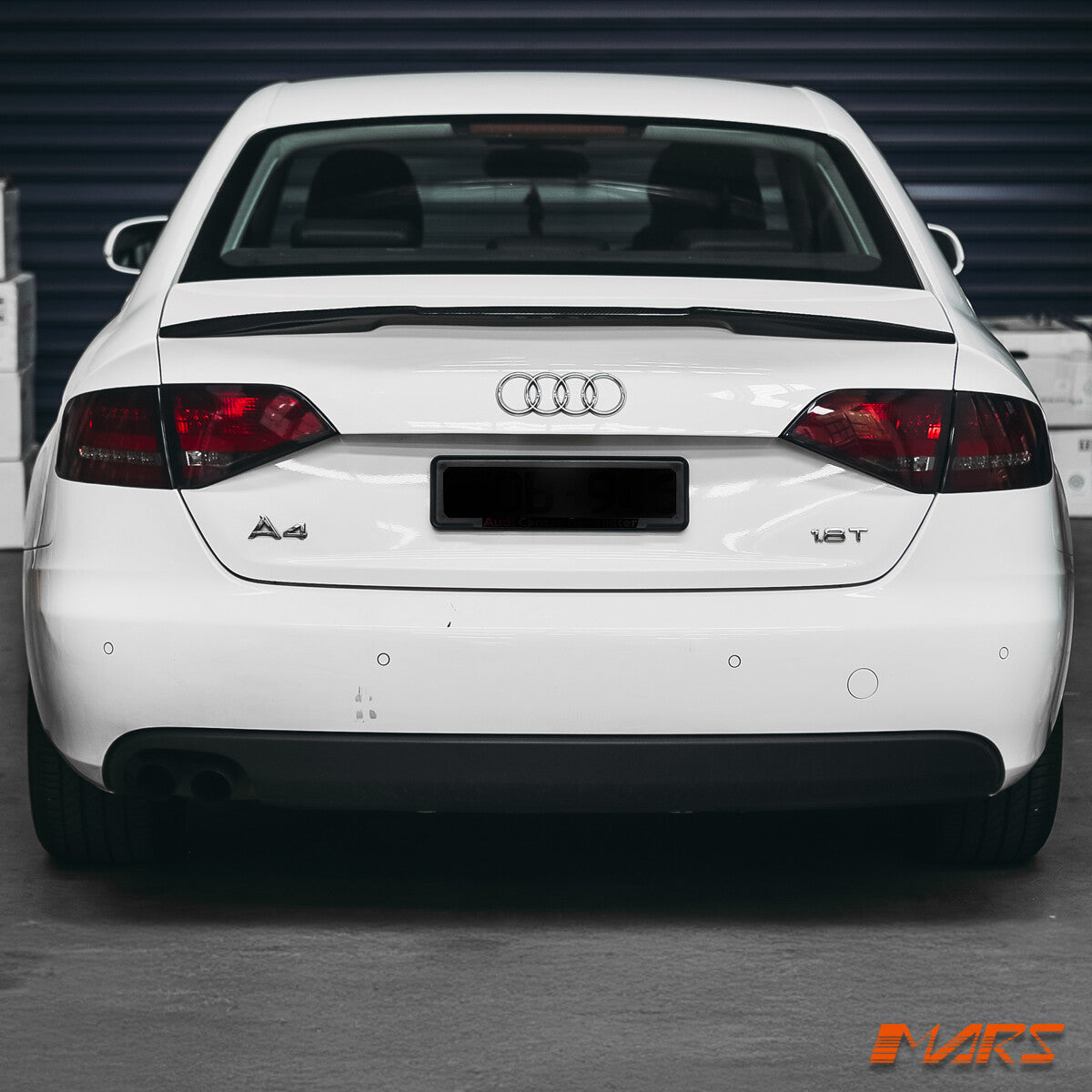 Smoked Red 3D LED Tail Lights for AUDI A4 B8 Sedan -Replace Stock Non LED Lights