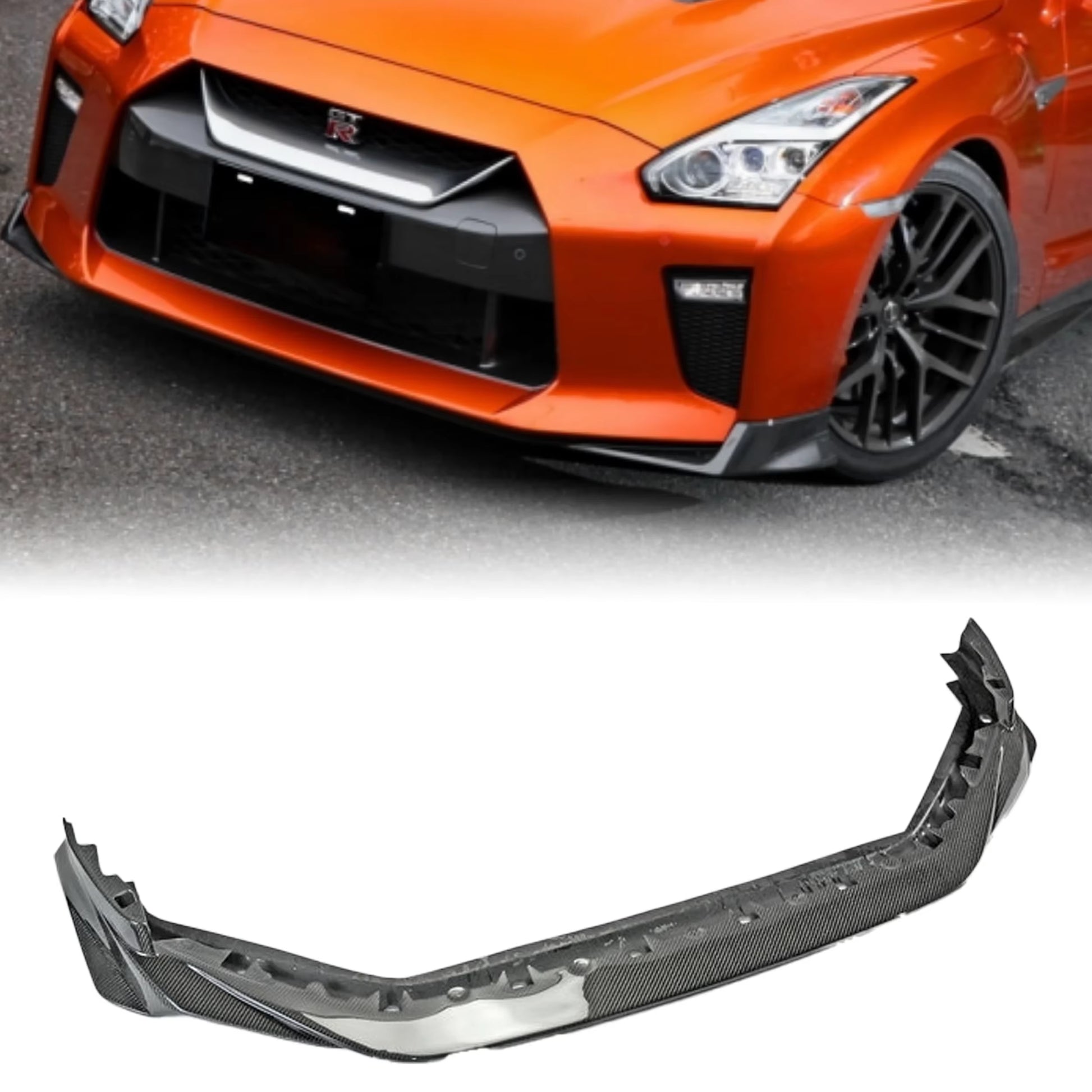 Nissan GTR R35 2017 MY17 OEM Front Bottom Lip