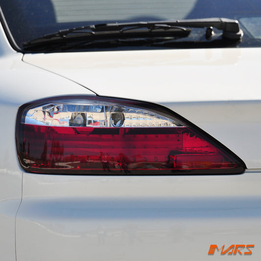 JDM Clear RED LED Tail Lights for NISSAN Silvia 200SX S15 SR20DET Jap Spec Turbo