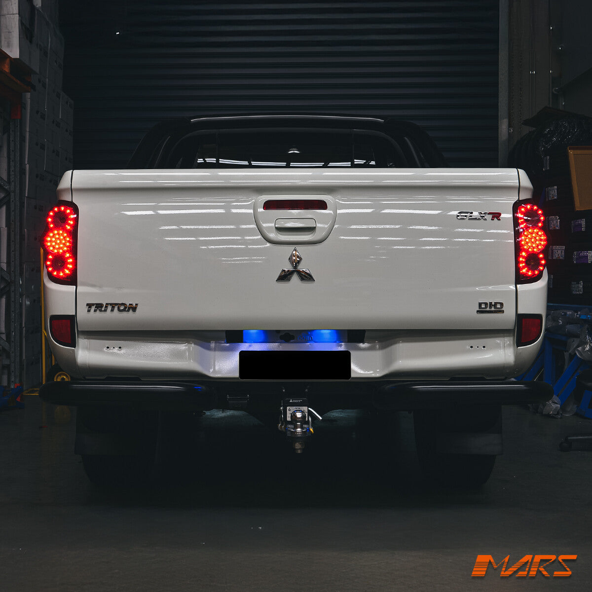 Smoked Black LED Tail Lights for MITSUBISHI TRITON 2006-2014 ML MN UTE PICK UP