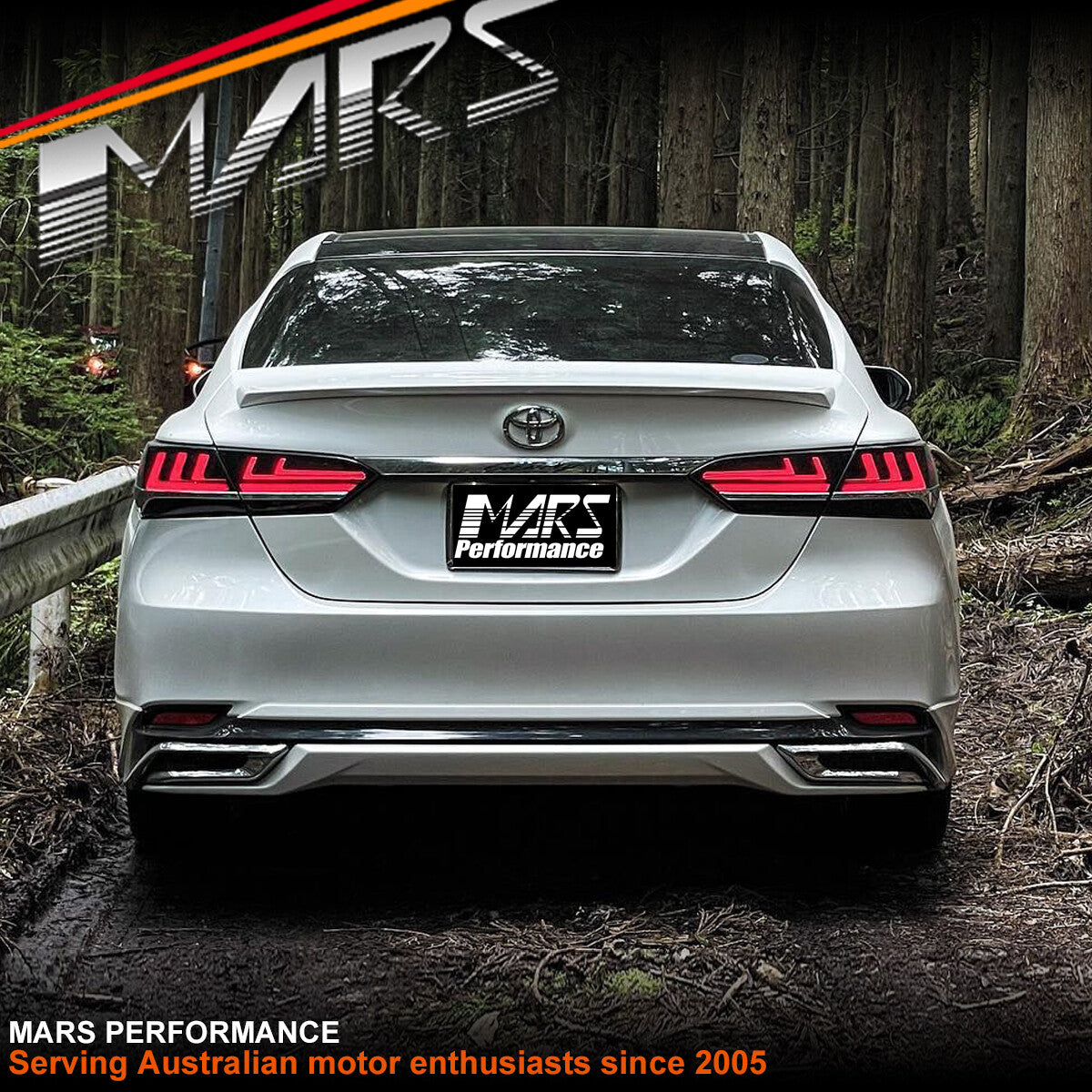 3D Stripe Bar Full LED Sequential Indicator Tail Lights for Toyota Camry 2018-22