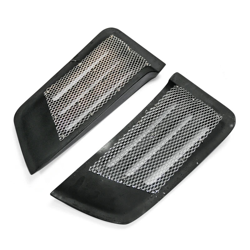 For Nissan R35 GTR 2007-2011 CS Style Rear Bumper Duct - Carbon Fiber/Glass Fiber Cooling Vent for GT-R JDM Aero