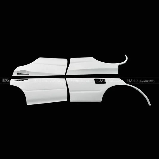 For Nissan Skyline R34 GTT 4DR Sedan FRP Rear Fenders 4PC Set - OEM Fit 1998-2002