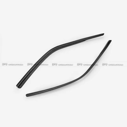 For Skyline R34 GTR/GTT Carbon Wind Deflectors - Window Visors Rain Guards 1999-2002