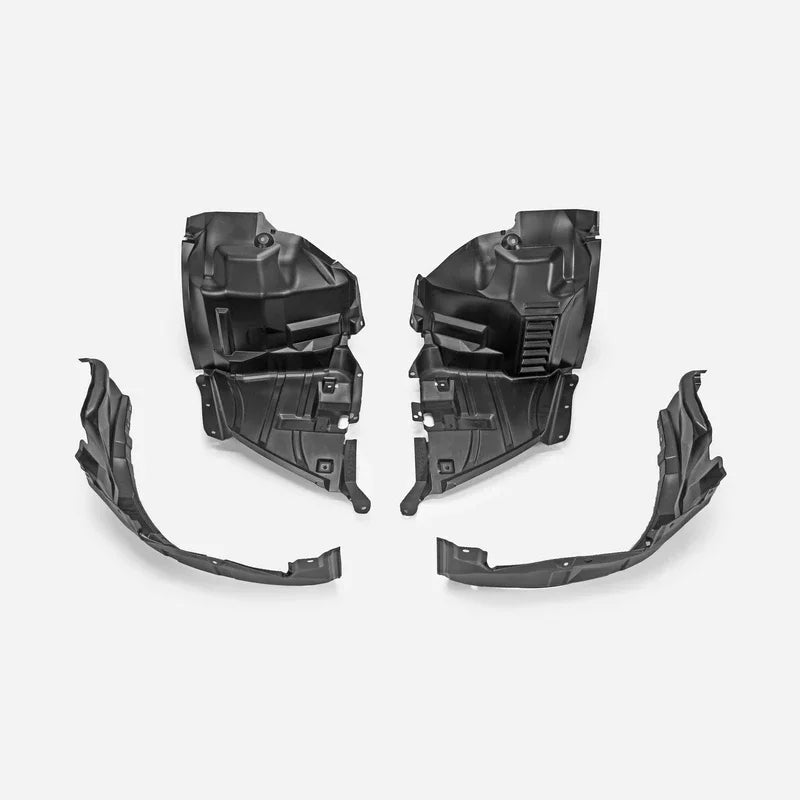PP Plastic Accessories for R34 GTR Front Fender Liner Left & Right 4Pcs (Also Used for GTT Conversion)