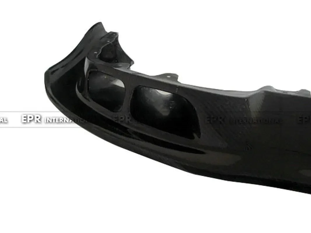 Eprfor Nissan R33 Skyline GTR Carbon Fiber Black Glossy Finished as Style Front Bumper Lip Accessories Exterior Body Kitcar Part