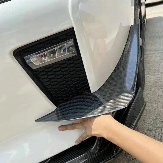 MY17 R35 GTR AP Type Front Bumper Canard 2Pcs (Fits MY17 FB Only)