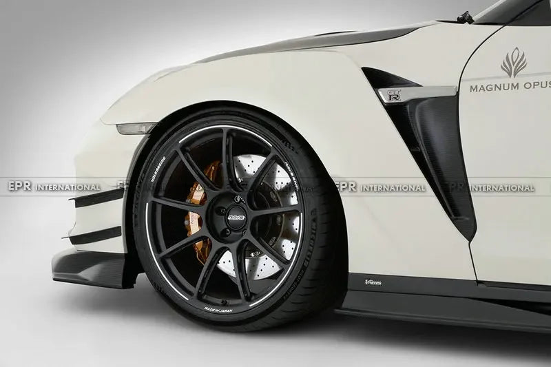 Glass Fiber for R35 GTR VRS19 Type Full Body Kit (Rear Fender, Front Fender, Front Bumper, Side Skirt, Rear Bumper)