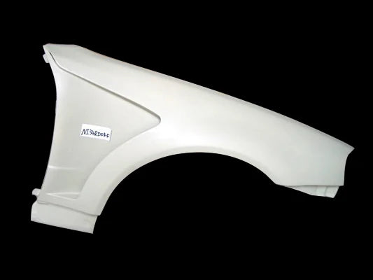 For Nissan Skyline R34 GTR Do-Luck Style Front Fenders - Dry Carbon Fiber/Frp Widebody Pair 1999-2002