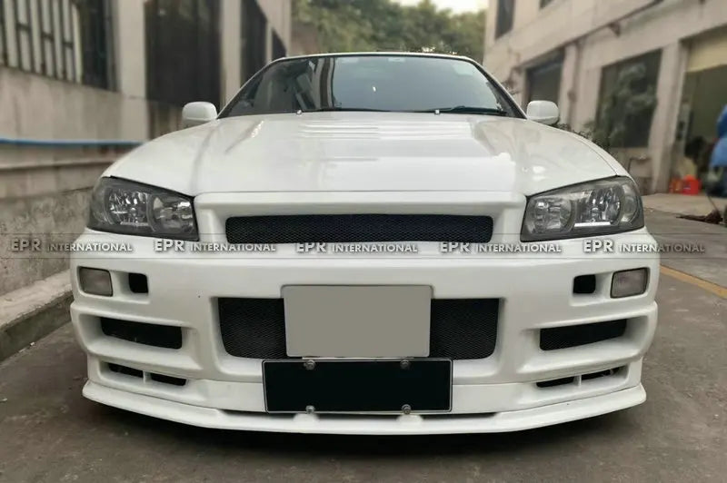 For Skyline R34 GTT GTR Conversion Kit Stune Front Bumper(Can Only Fitted with Conversion Hood)