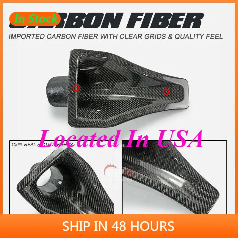 For Universal Hood Vent Naca Duct (225 X 148Mm) Trim Kit Carbon Fiber Bodykits Fit Nissan Gtr R32 R33 R34,Single Piece