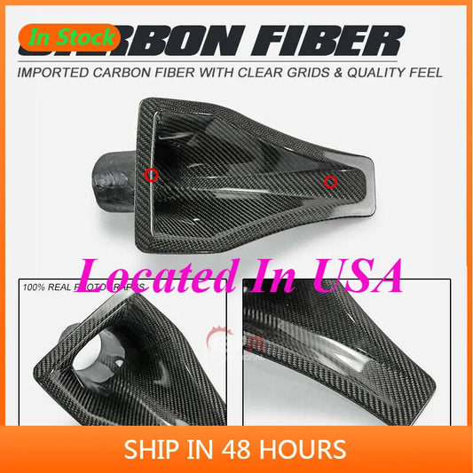For Universal Hood Vent Naca Duct (225 X 148Mm) Trim Kit Carbon Fiber Bodykits Fit Nissan Gtr R32 R33 R34,Single Piece
