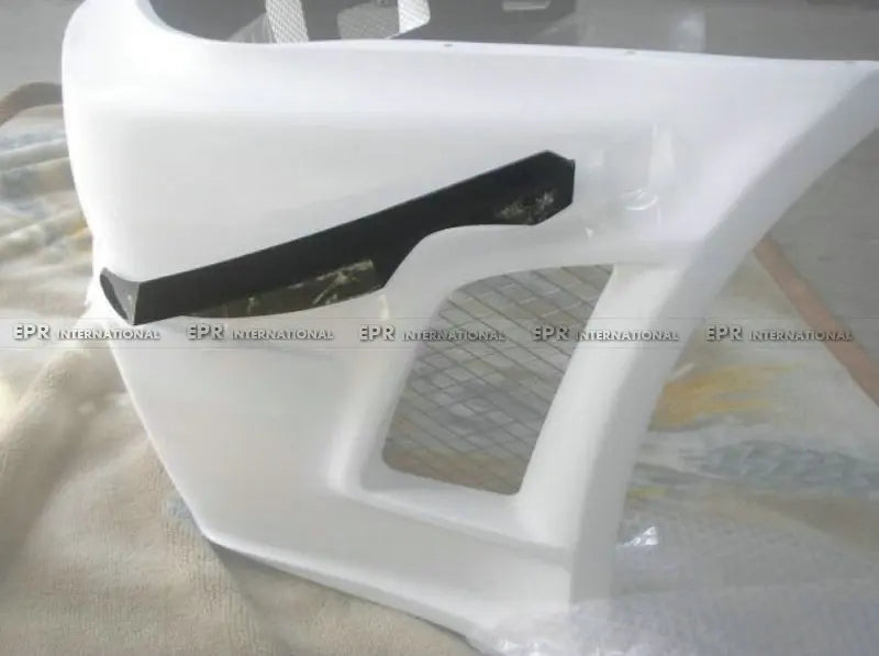 For Nissan Skyline R34 GTR Z-Tune Style Front Bumper Canards (2PCS) Real Carbon Fiber Aero Splitters Nismo 99-02