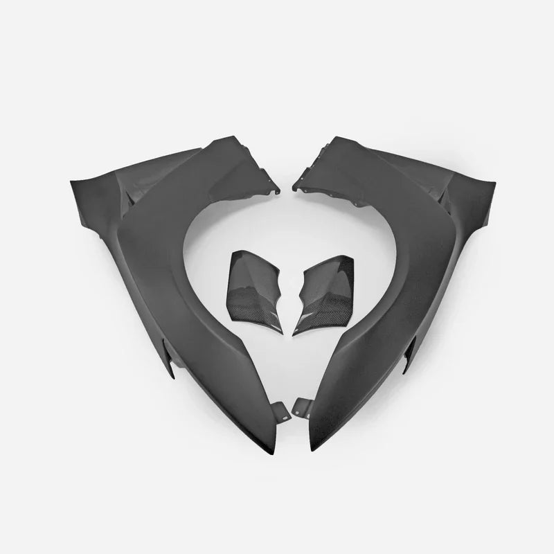 Glass Fiber for R35 GTR VRS19 Type Full Body Kit (Rear Fender, Front Fender, Front Bumper, Side Skirt, Rear Bumper)