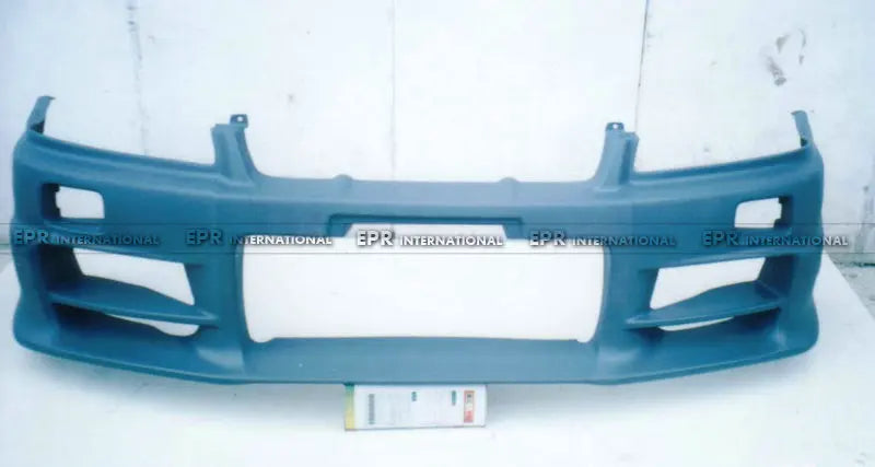 For Nissan Skyline R34 GTT TS Style FRP Front Bumper - OEM Fit 1998-2002