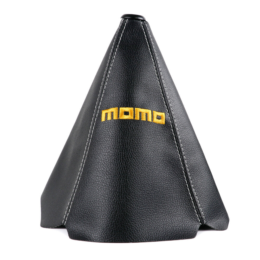 MOMO Manual Car Pvc Leather Gear Shift Knob Boot Stick Shifter Gaiter Cover