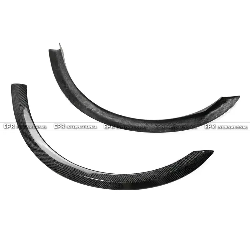 Car Styling for Nissan R34 GTR Superior AC Style Carbon Fiber Fender Flares 4Pcs Glossy Fibre Finish Wheel Arch Body Kit Trim