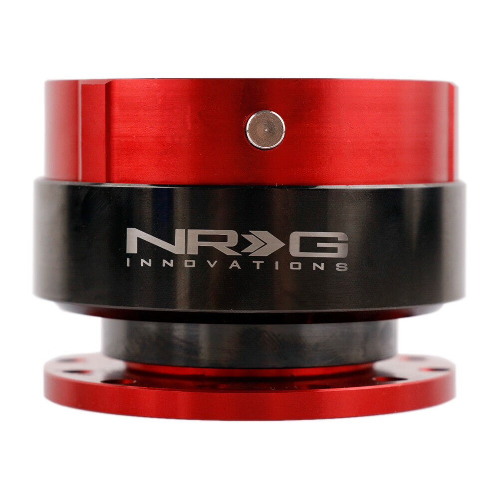 DING Sound NRG Gen 2.0 Steering Wheel Quick Release (Red Body/Black Ring)
